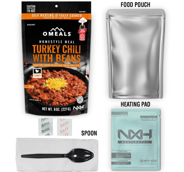 OMEALS Turkey Chili With Beans