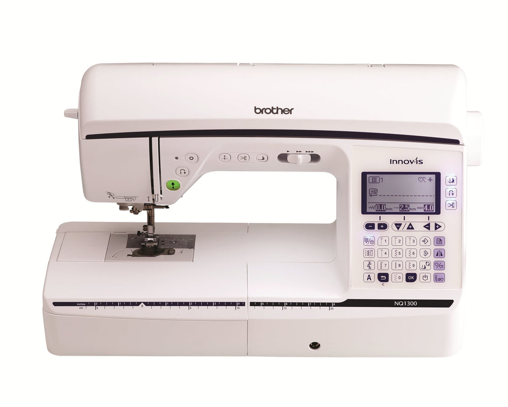 Brother - NQ1300 - The Designer – Sewing & Quilting Machine — Cottage Quilting Ltd.