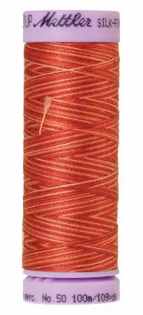 Mettler Silk-Finish 50wt Variegated Cotton Thread 109yd/100M Terra Tones — Cottage Quilting Ltd.