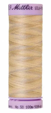 Mettler Silk-Finish 50wt Variegated Cotton Thread 109yd/100M Pearl Tones — Cottage Quilting Ltd.