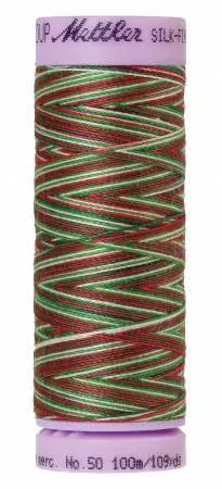 Mettler Silk-Finish 50wt Variegated Cotton Thread 109yd/100M Seasons Greetings — Cottage Quilting Ltd.