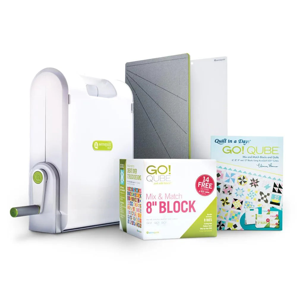 Ready. Set. GO! Ultimate Fabric Cutting System 8" Qube Set — Cottage Quilting Ltd.