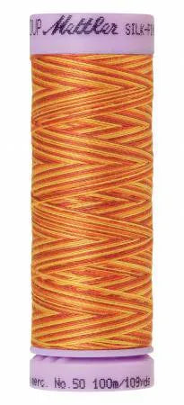 Mettler Silk-Finish 50wt Variegated Cotton Thread 109yd/100M Falling Leaves — Cottage Quilting Ltd.