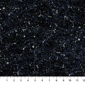 Figo - Boccaccini Meadows - Galaxies - Black - 90580-99 — Cottage Quilting Ltd.