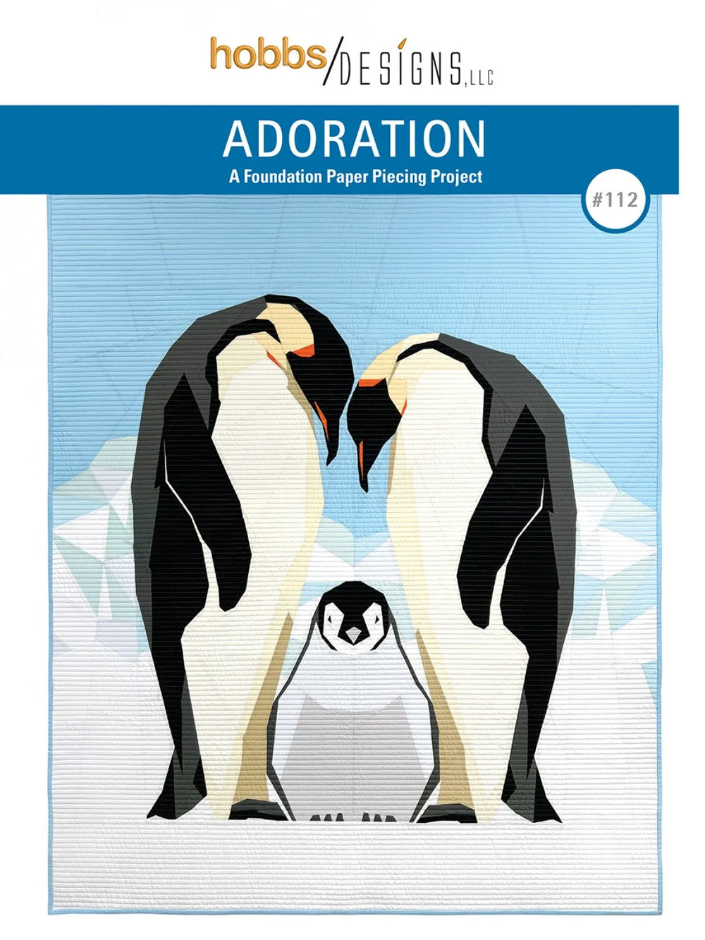 Adoration - A Foundation Paper Piecing Quilt Pattern from Hobbs Designs #112 — Cottage Quilting Ltd.