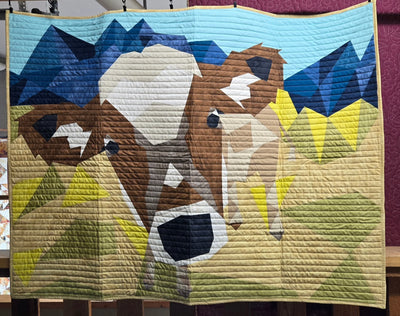Échantillon en magasin - Couverture pour bébé - Abstractions de vaches