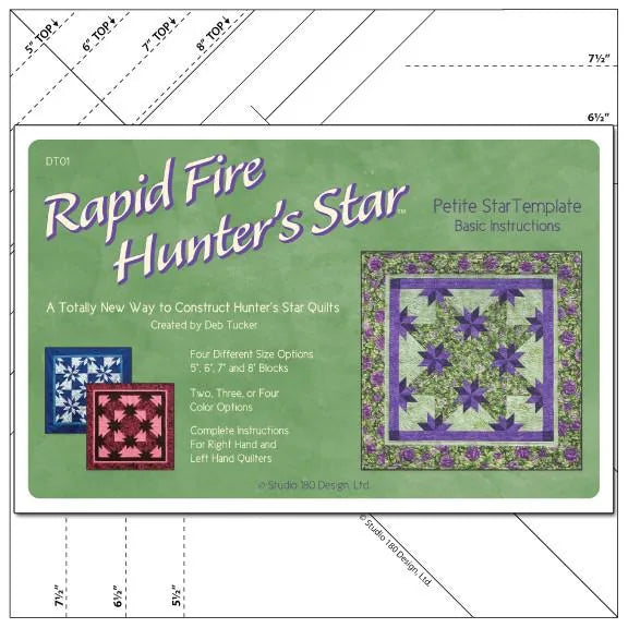 Studio 180 Designs Rapid Fire Hunter's Star — Cottage Quilting Ltd.