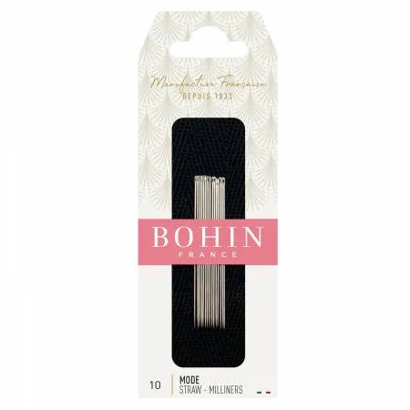 Bohin Milliners / Straw Needles Size 10 — Cottage Quilting Ltd.