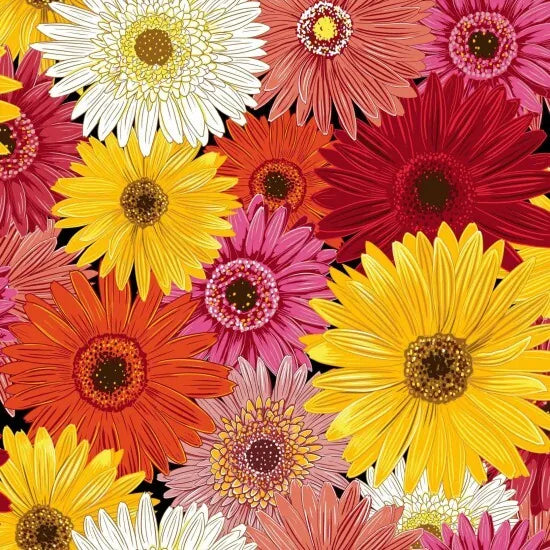 Flower Market- Ned Barreud- Nutex — Cottage Quilting Ltd.