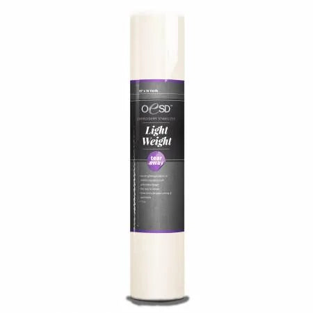 OESD Light Tear Away Stabilizer — Cottage Quilting Ltd.