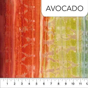 Banyan Batiks - Brush Strokes - 81230-75 - Avocado — Cottage Quilting Ltd.