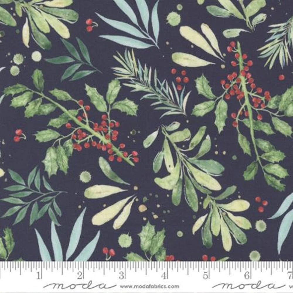 Comfort & Joy by Laura Muir of Create Joy Project for Moda - Midnight Holly & Friends — Cottage Quilting Ltd.