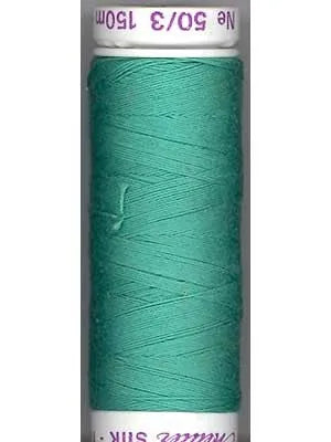 Mettler Silk-Finish 50wt Solid Cotton Thread 164yd/150M Bottle Green — Cottage Quilting Ltd.