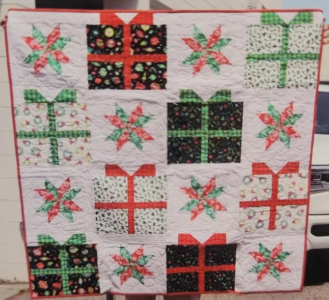 Store Sample- Lap Quilt- Presents — Cottage Quilting Ltd.