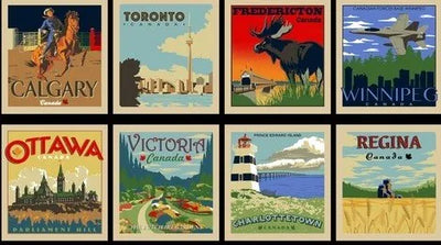 Découvrez le Canada - Villes nº 1 - Panneau