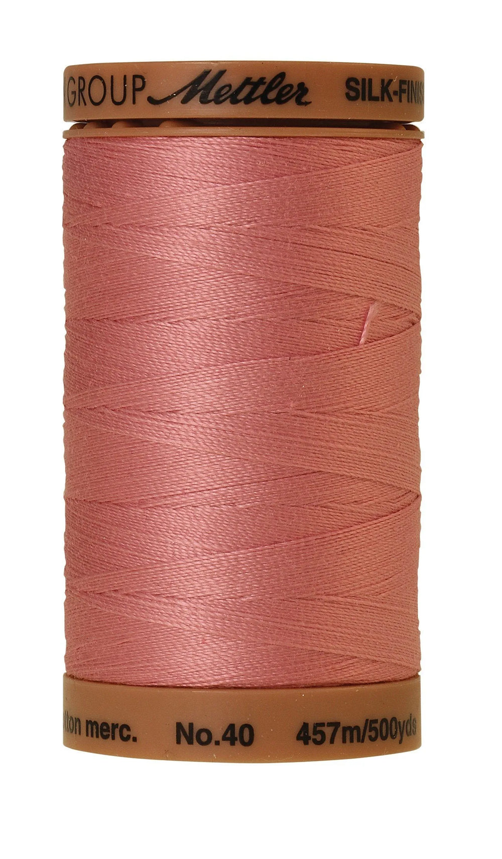 Mettler  Silk-Finish 40wt Solid Cotton Thread 500yd/457M Rose Quartz — Cottage Quilting Ltd.