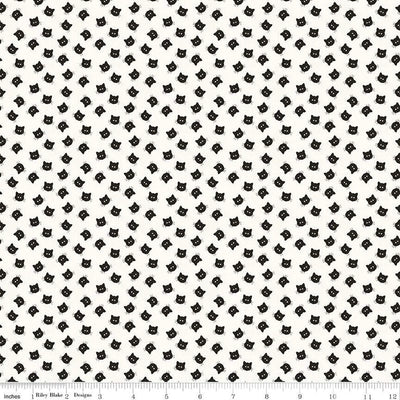 Riley Blake - Costume Maker's Act II - Boutons Scardy Cat Blanc - C16008-WHITE