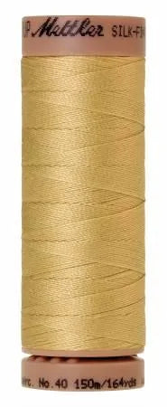 Mettler Silk-finish 40wt Solid Cotton Thread 164yd/150m Lemon Frost — Cottage Quilting Ltd.