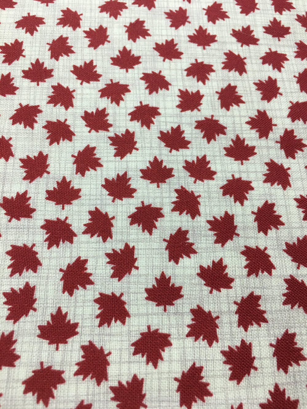 True North by Kate and Birdie Paper Co. - Red Maple Leaves — Cottage Quilting Ltd.
