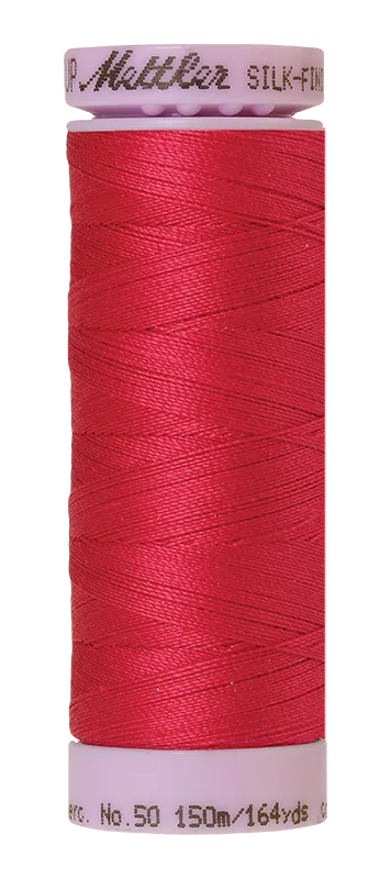 Mettler Silk-finish 50wt Solid Cotton Thread 164yd/150m Currant — Cottage Quilting Ltd.
