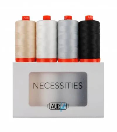 Necessities Thread Collection 50wt 4 Large Spools — Cottage Quilting Ltd.