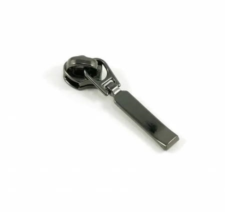 Rectangular Zipper Pull #5 Gunmetal — Cottage Quilting Ltd.