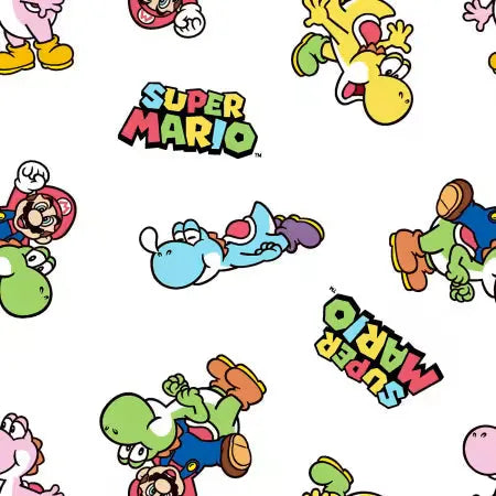 Super Mario Bros. - Mario & Yoshi — Cottage Quilting Ltd.