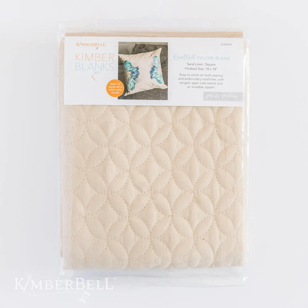 Kimberbell Quilted Pillow Cover — Cottage Quilting Ltd.