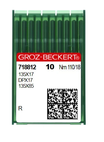 GROZ-BECKERT 135x17/DPx17 110/18 Package of 10 — Cottage Quilting Ltd.