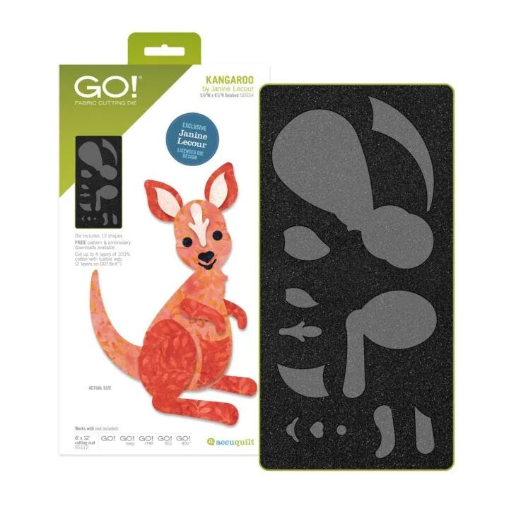 GO! Kangaroo Die — Cottage Quilting Ltd.