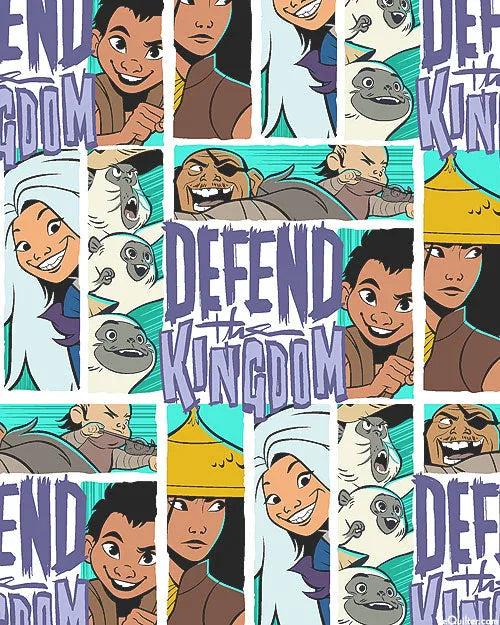 Raya Comic Look - Raya and the Last Dragon Disney - Springs Creative — Cottage Quilting Ltd.