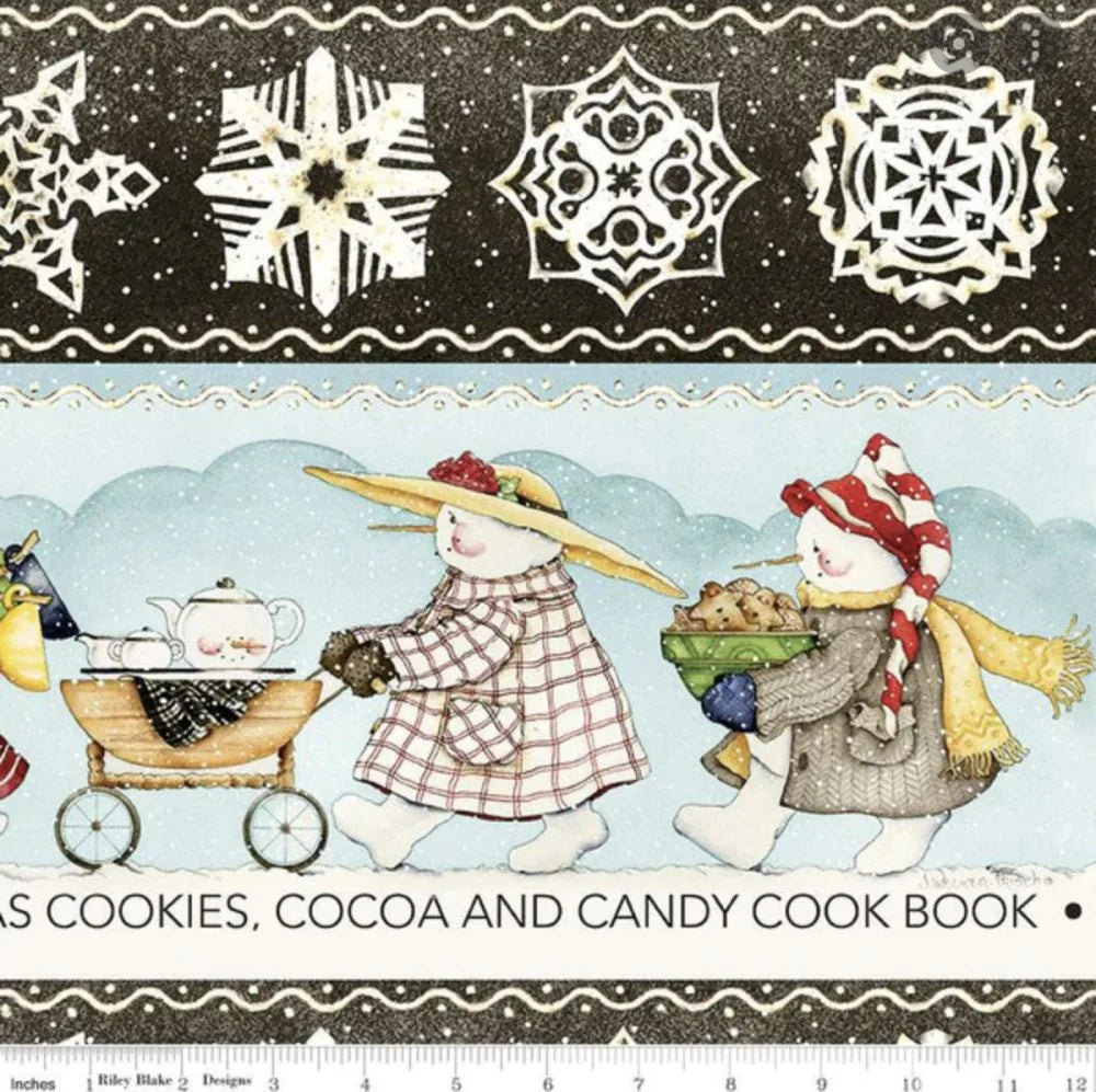 Snow Sweet by Janet Wecker Frisch - Border Print — Cottage Quilting Ltd.