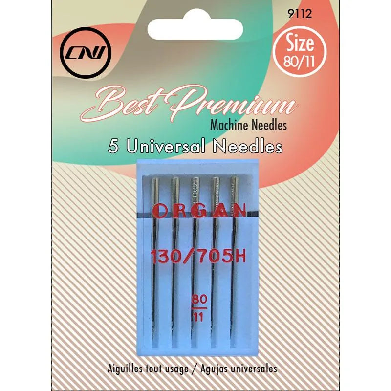 Clover Universal Machine Needle 80/12 — Cottage Quilting Ltd.