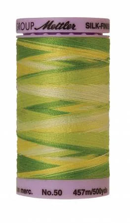 Mettler  Silk-Finish 50wt Variegated Cotton Thread 500yd/457M Citrus Twist — Cottage Quilting Ltd.