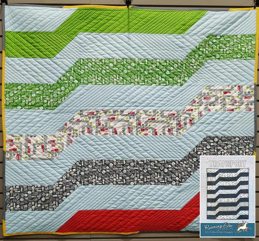 Transport! Quilt Kit — Cottage Quilting Ltd.