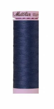 Mettler Silk-Finish 50wt Solid Cotton Thread 164yd/150M Night Blue — Cottage Quilting Ltd.