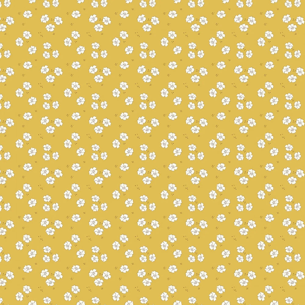 Riley Blake - Bloomberry - Flower Bed - Jaune