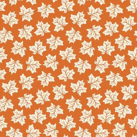 Riley Blake - Shades Of Autumn - Leaves Orange - C13472R-ORANGE