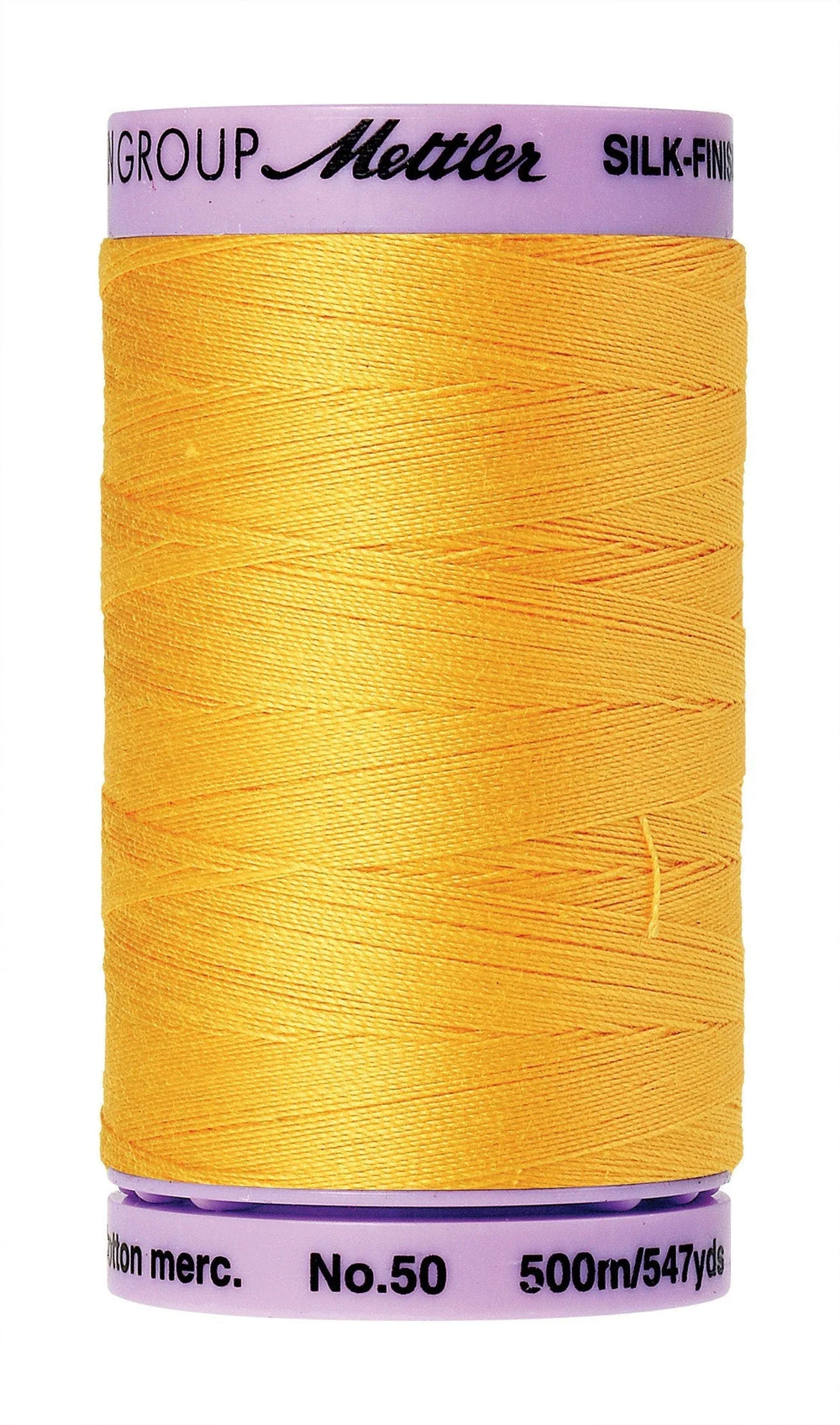 Mettler  Silk-Finish 50wt Solid Cotton Thread 547yd/500M Summersun — Cottage Quilting Ltd.