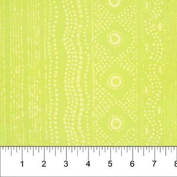 Banyan Batiks - Floral Boxes - Green - 80205-70 — Cottage Quilting Ltd.