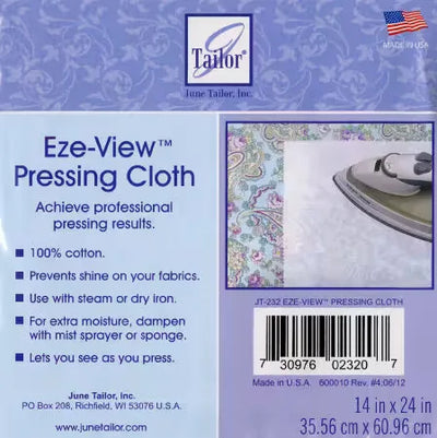 June Tailor Tissu de Pressage Antiadhésif Eze View 14po x 24po
