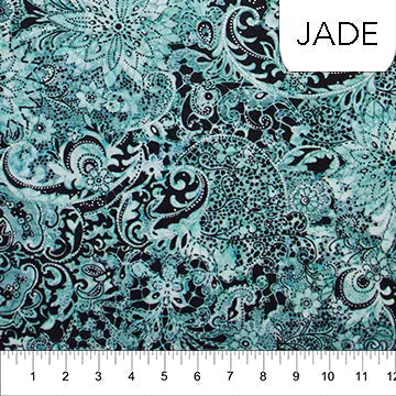 Banyan Batiks Sweet 16 - Lustre - Jade - 81221-67 — Cottage Quilting Ltd.