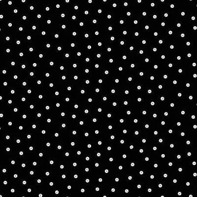 Riley Blake - She Who Sews - Button Toss Black - C11342R-BLACK
