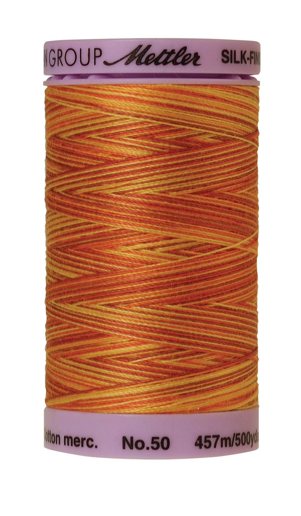Mettler  Silk-Finish 50wt Variegated Cotton Thread 500yd/457M Falling Leaves — Cottage Quilting Ltd.