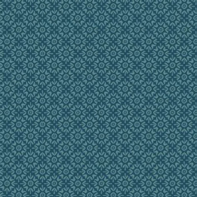 Turtle Cove -tonal Tiling Teal - 21190605-01