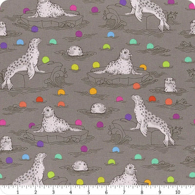 Tula Pink - Gray Work - Seal the Deal - Shadow - PWTP259-SHADOW