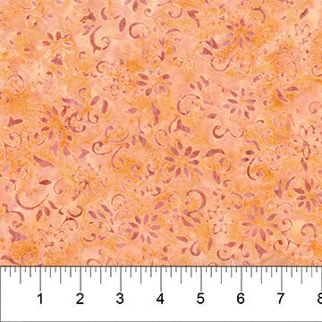 Banyan Batiks - Bamboo Pavilion - Blush Floral - 80773-21 — Cottage Quilting Ltd.