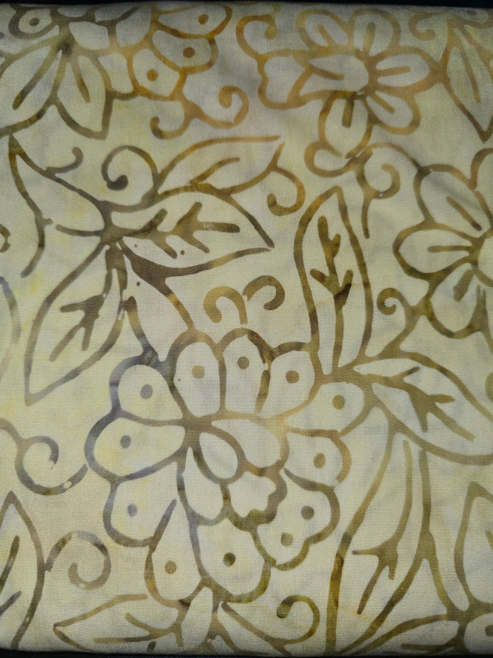 Boreal Batiks Cream Leaves - Fruit Punch JH19MH-FP — Cottage Quilting Ltd.