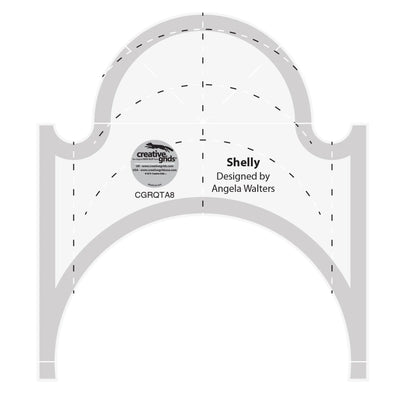 Outil de courtepointe à la machine Creative Grids Shelly