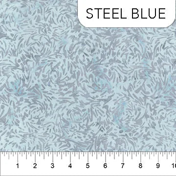 Banyan Batik - Banyan BFF - Steel Blue - 81600-41 — Cottage Quilting Ltd.